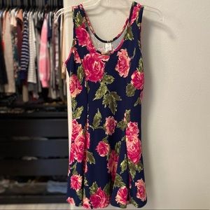 Floral skater dress